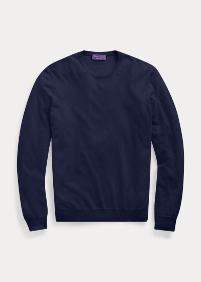 Men's Ralph Lauren Cashmere Crewneck Sweater | 304769ZNX